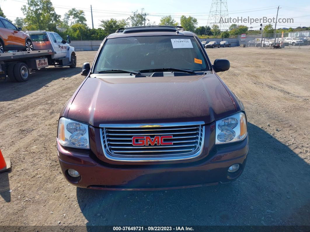 2007 Gmc Envoy Sle Maroon vin: 1GKDS13S072150532