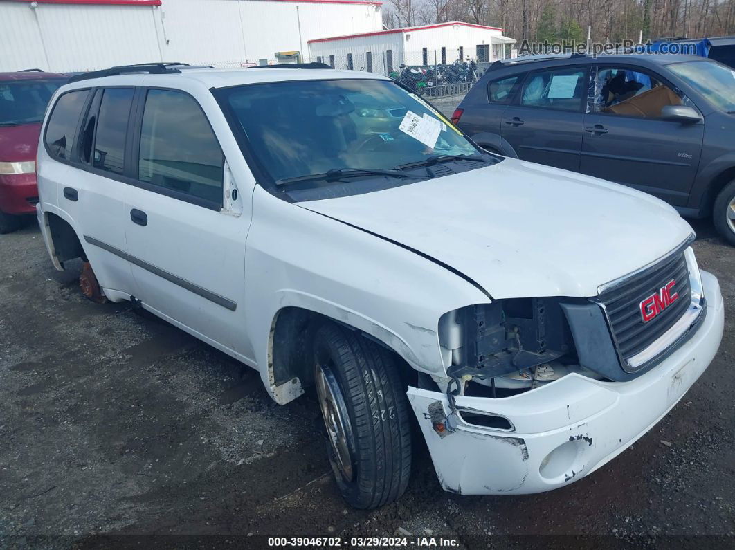 2007 Gmc Envoy Sle White vin: 1GKDS13S072227335