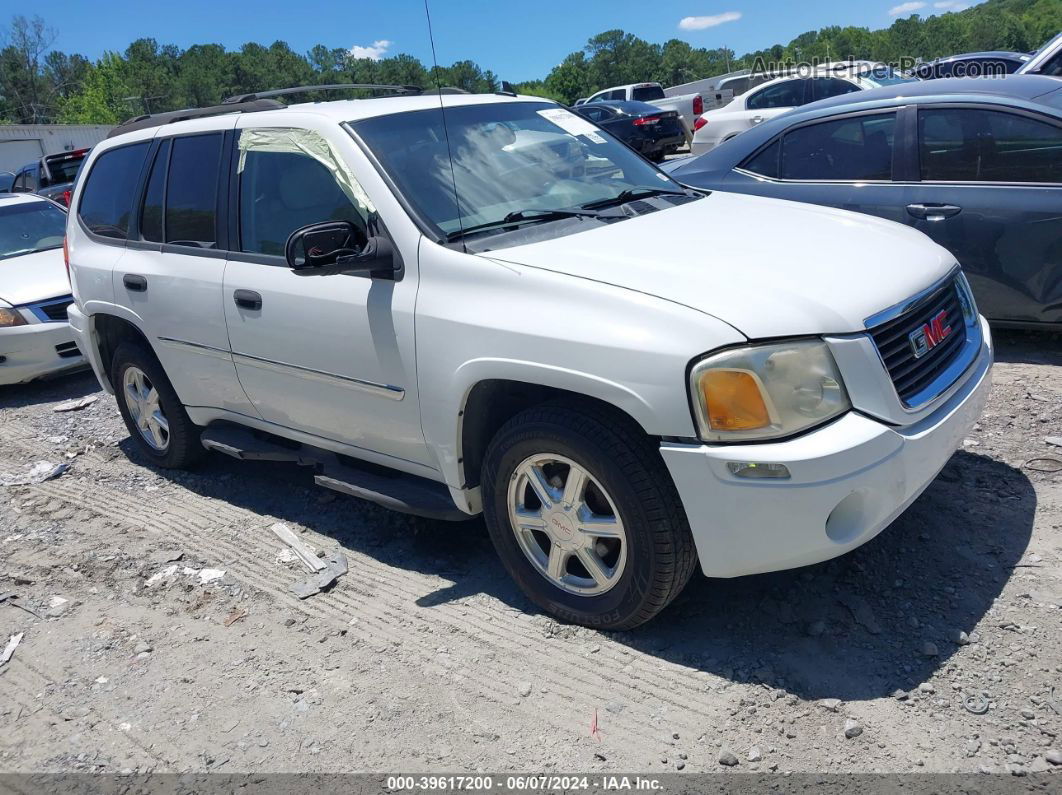 2008 Gmc Envoy Sle White vin: 1GKDS13S082103390