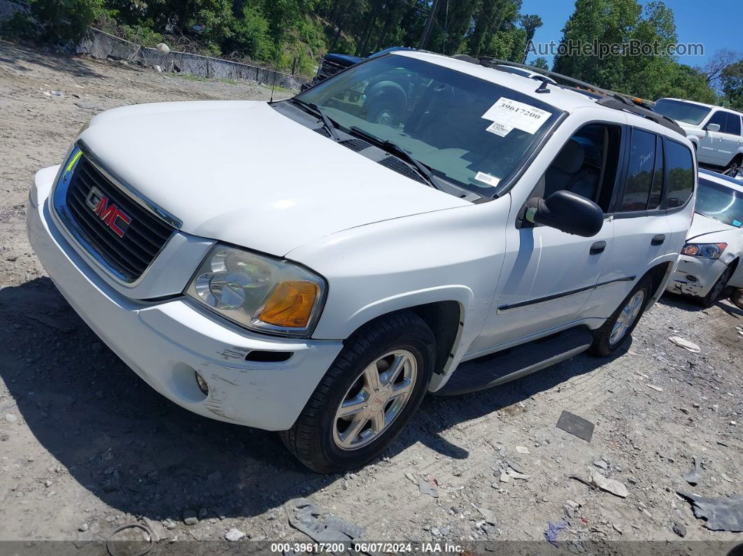 2008 Gmc Envoy Sle White vin: 1GKDS13S082103390