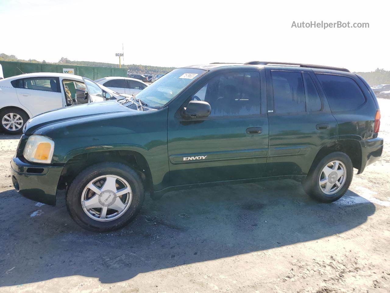 2003 Gmc Envoy  Green vin: 1GKDS13S132145270