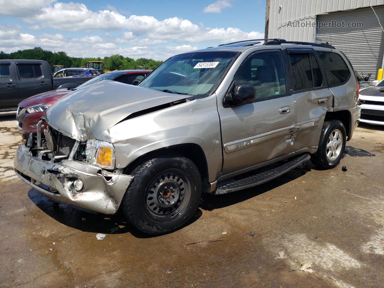 2003 Gmc Envoy  Beige vin: 1GKDS13S132219187