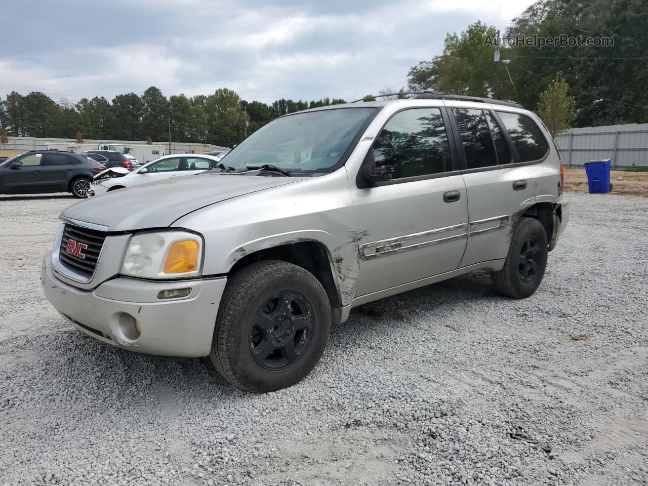 2004 Gmc Envoy  Silver vin: 1GKDS13S142319954