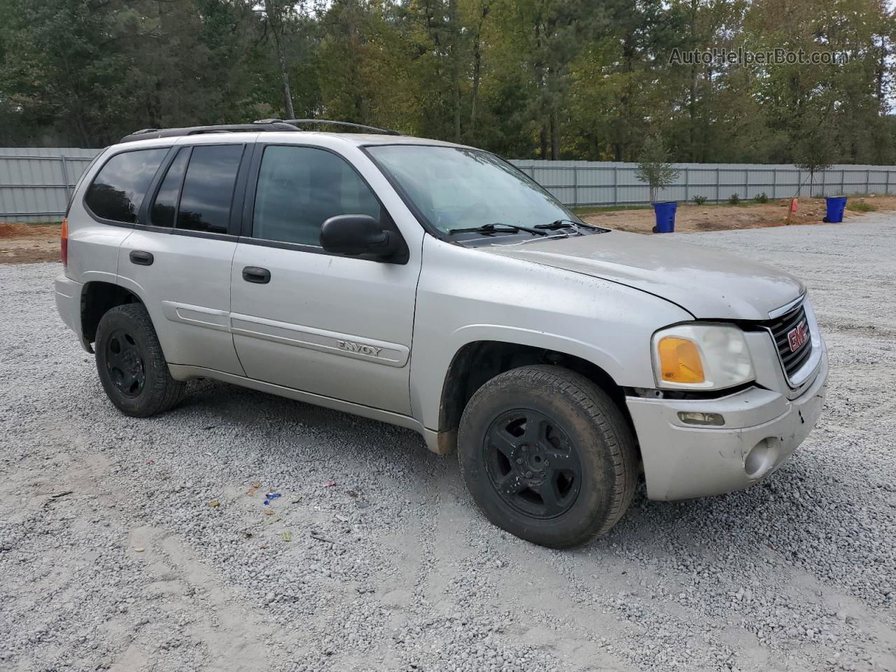 2004 Gmc Envoy  Silver vin: 1GKDS13S142319954