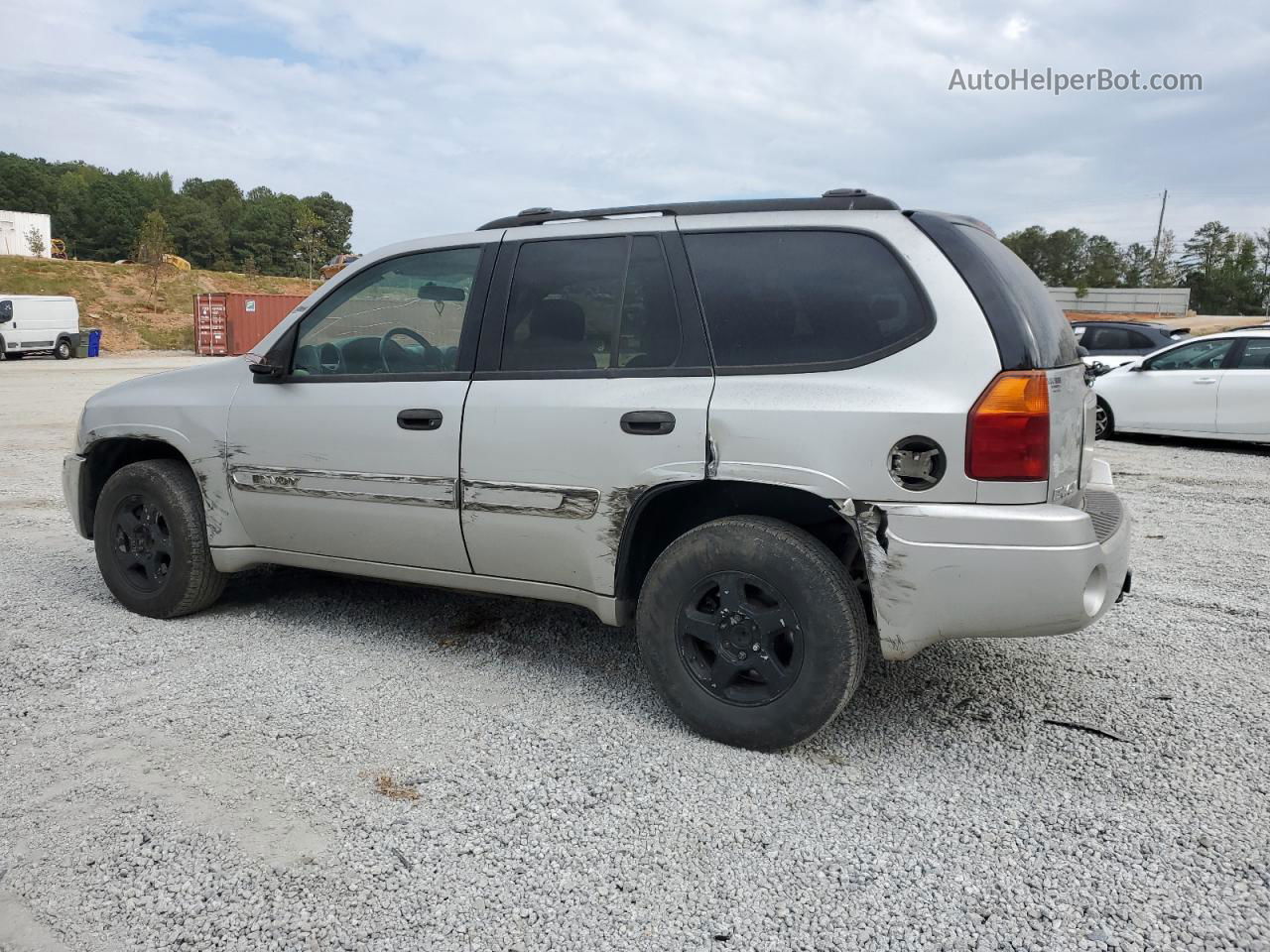 2004 Gmc Envoy  Серебряный vin: 1GKDS13S142319954