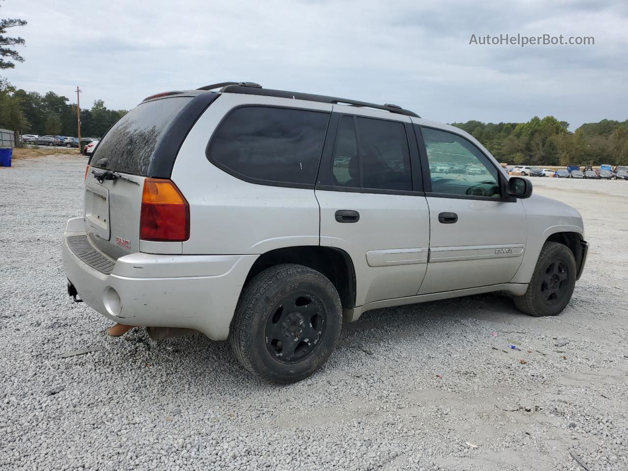 2004 Gmc Envoy  Silver vin: 1GKDS13S142319954