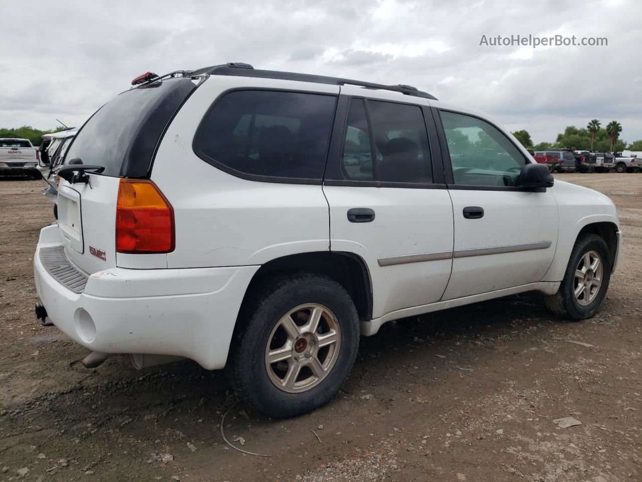 2008 Gmc Envoy  White vin: 1GKDS13S182127505