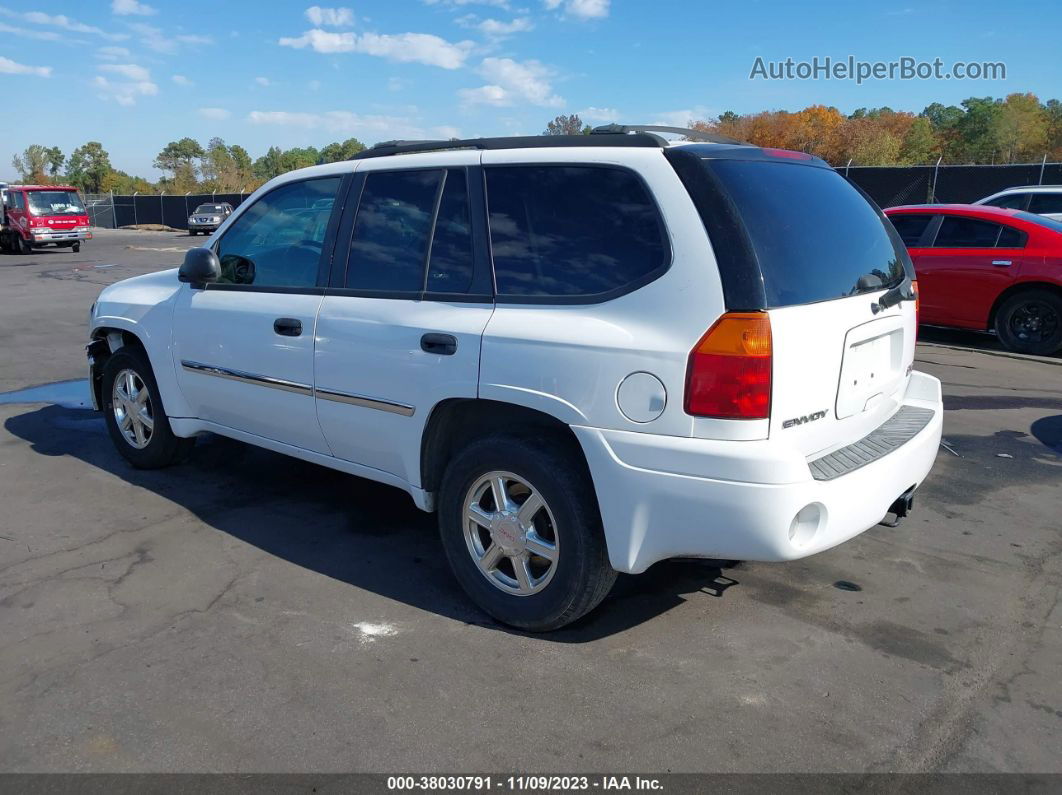 2008 Gmc Envoy Sle White vin: 1GKDS13S182167504