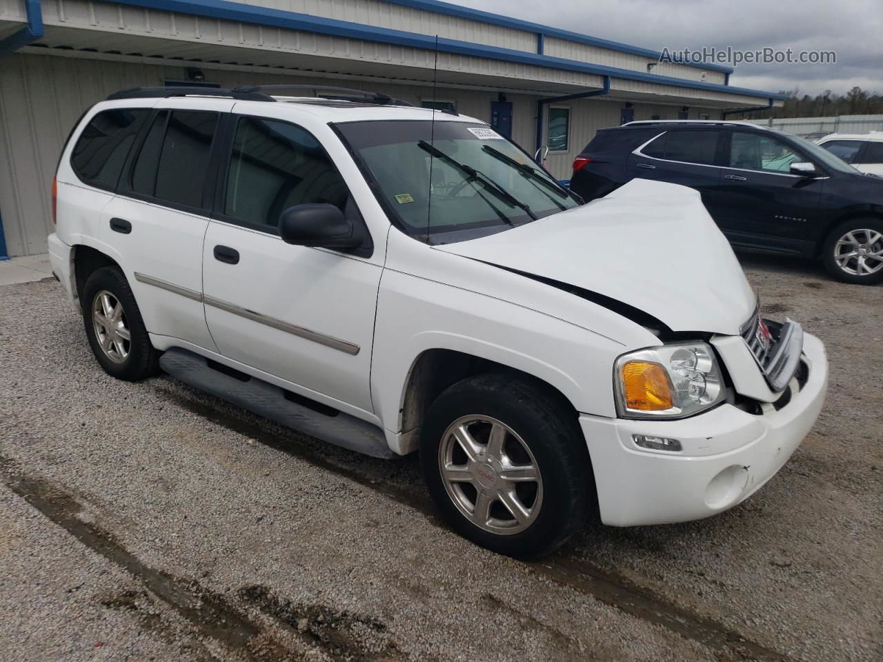 2008 Gmc Envoy  White vin: 1GKDS13S182209315