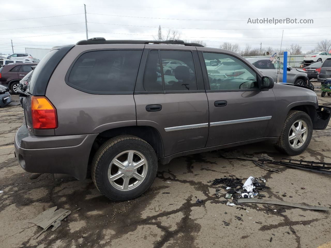 2008 Gmc Envoy  Brown vin: 1GKDS13S182227006