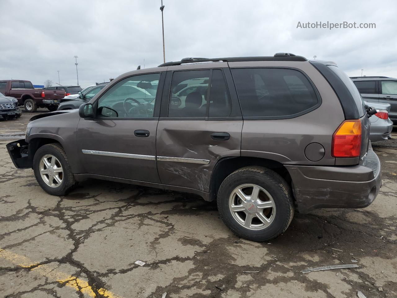 2008 Gmc Envoy  Brown vin: 1GKDS13S182227006