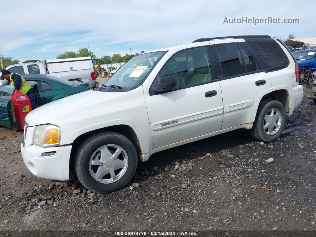 2003 Gmc Envoy Sle White vin: 1GKDS13S232213267