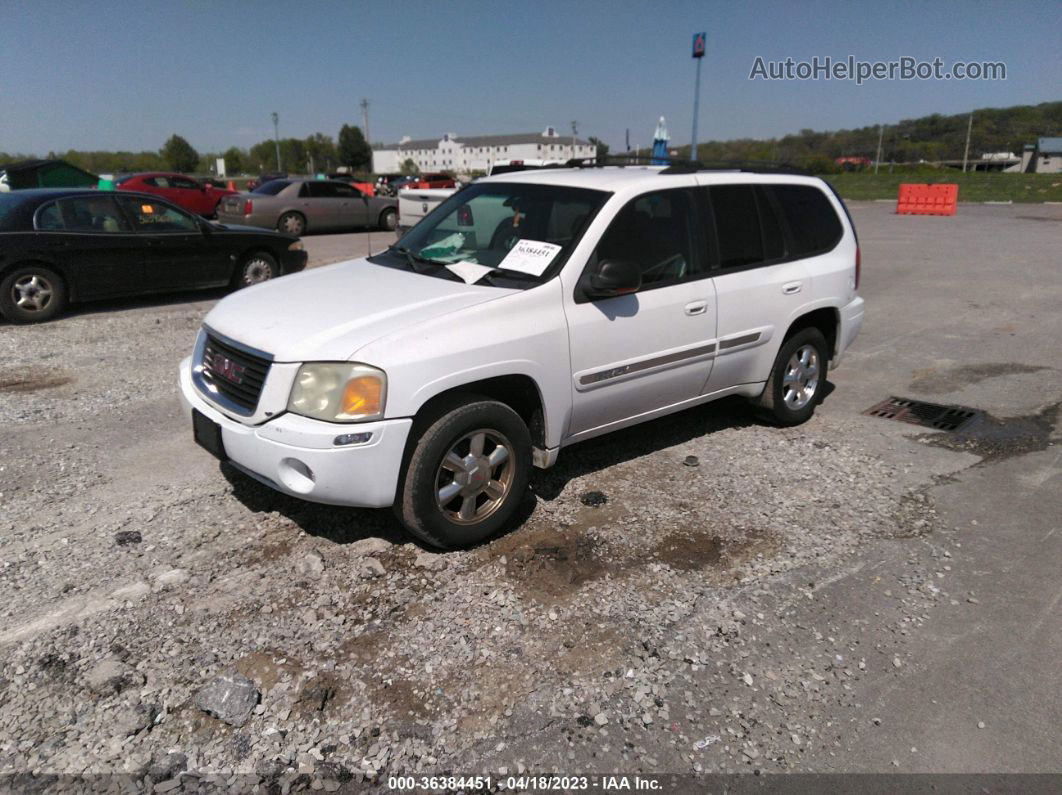 2003 Gmc Envoy Slt White vin: 1GKDS13S232293475