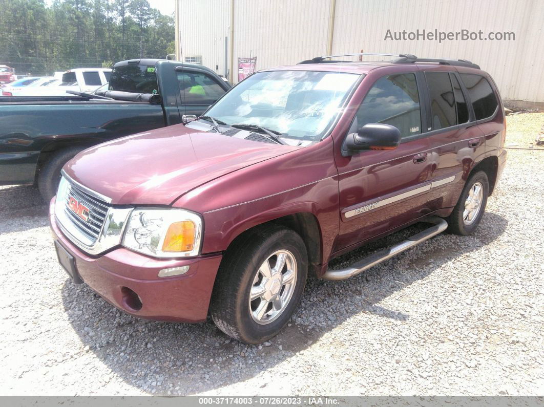 2003 Gmc Envoy Slt Maroon vin: 1GKDS13S232311540