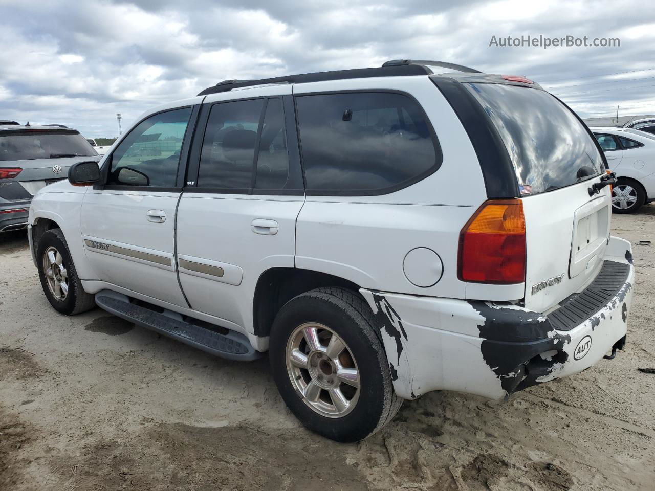 2003 Gmc Envoy  White vin: 1GKDS13S232341492