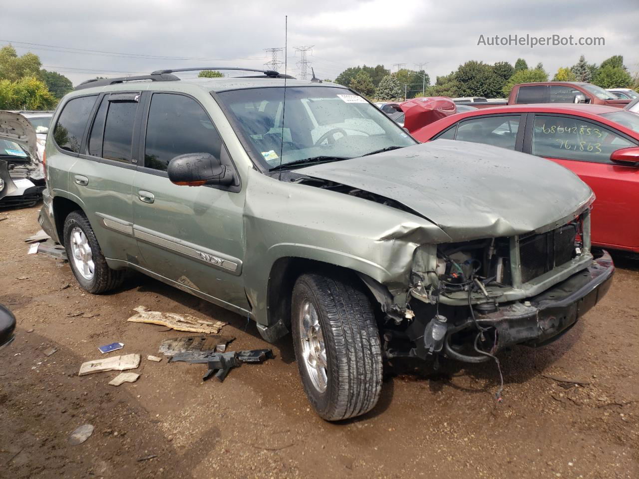 2004 Gmc Envoy  Бежевый vin: 1GKDS13S242170907