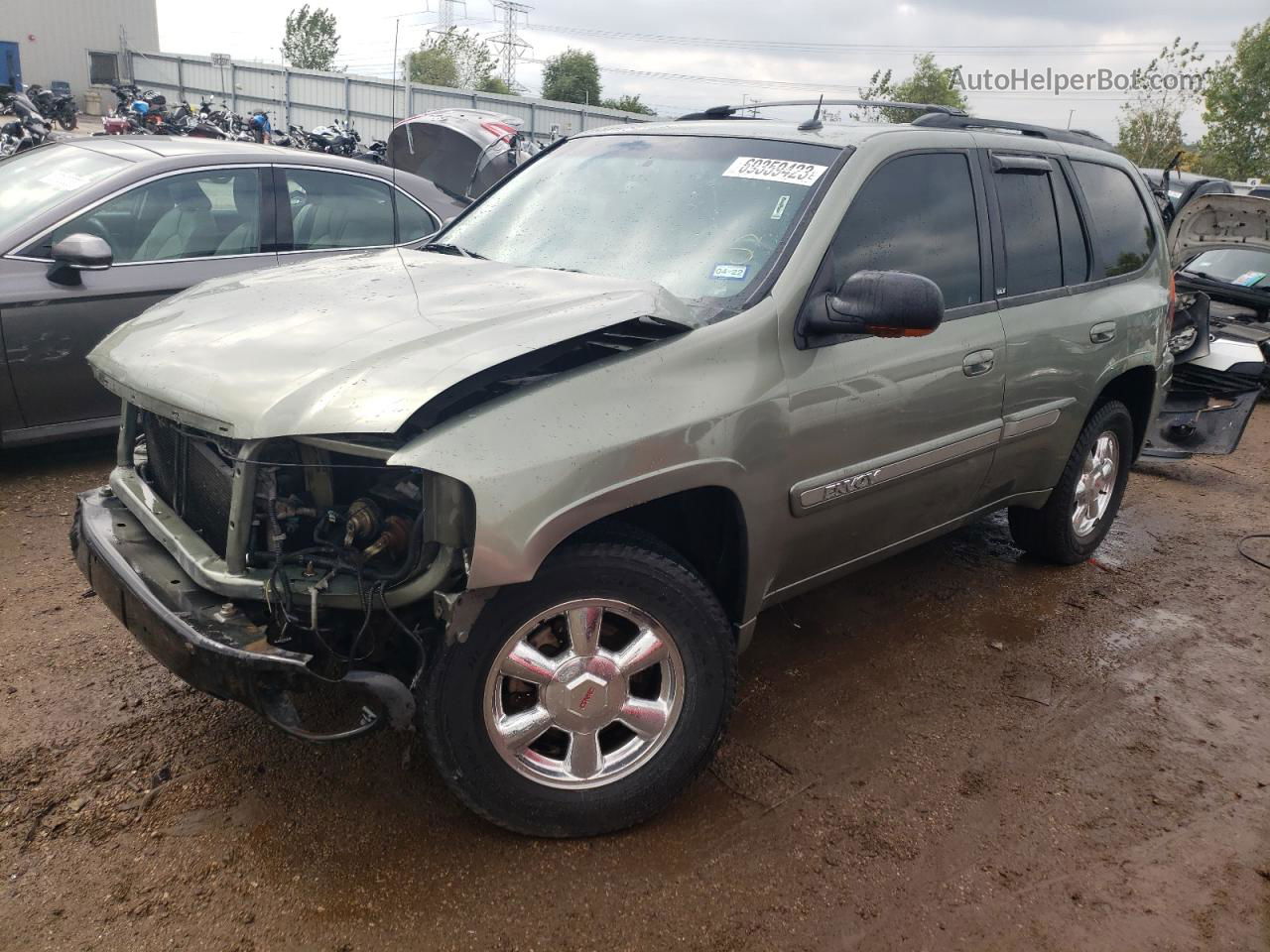 2004 Gmc Envoy  Beige vin: 1GKDS13S242170907