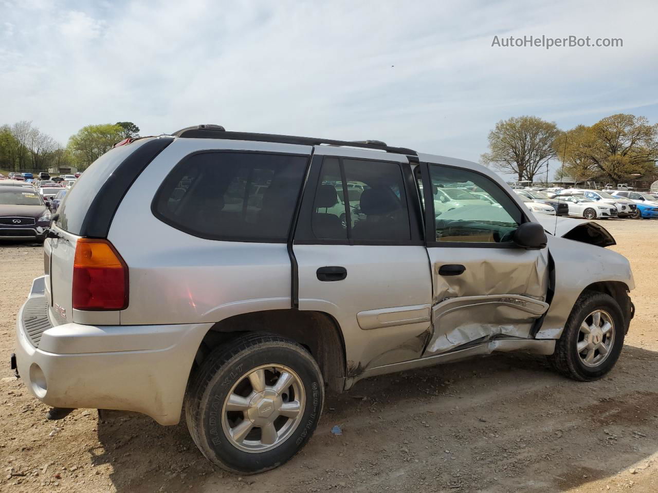 2004 Gmc Envoy  Silver vin: 1GKDS13S242407783