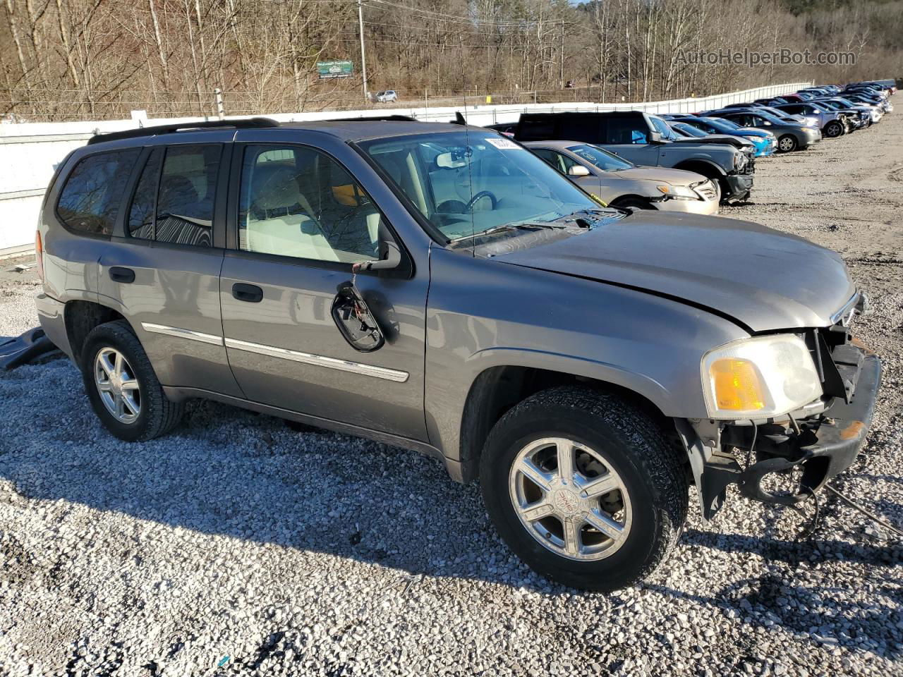 2007 Gmc Envoy  Beige vin: 1GKDS13S272284393