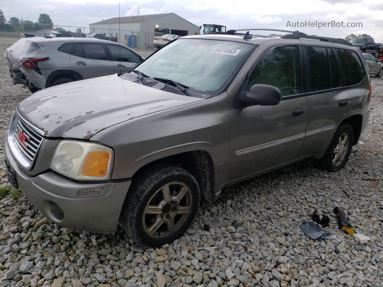 2008 Gmc Envoy  Серый vin: 1GKDS13S282118683