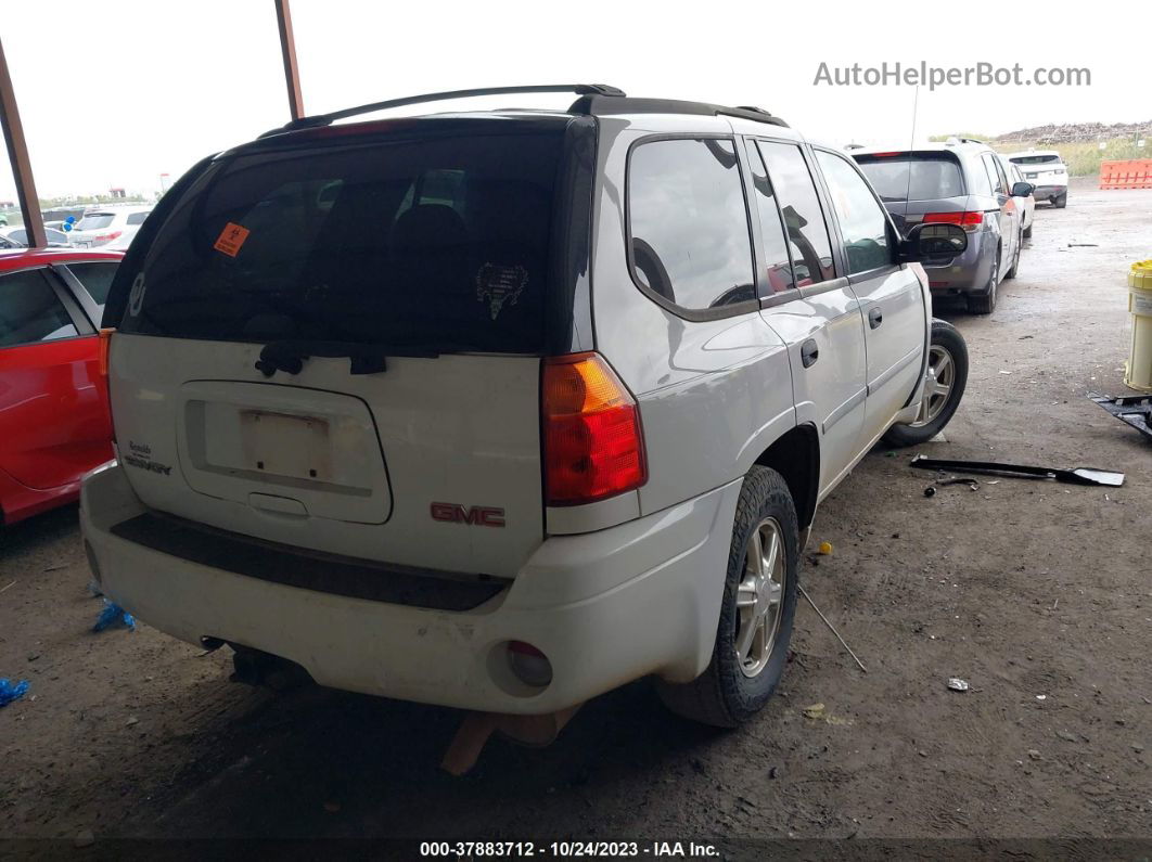 2008 Gmc Envoy Sle White vin: 1GKDS13S282180911