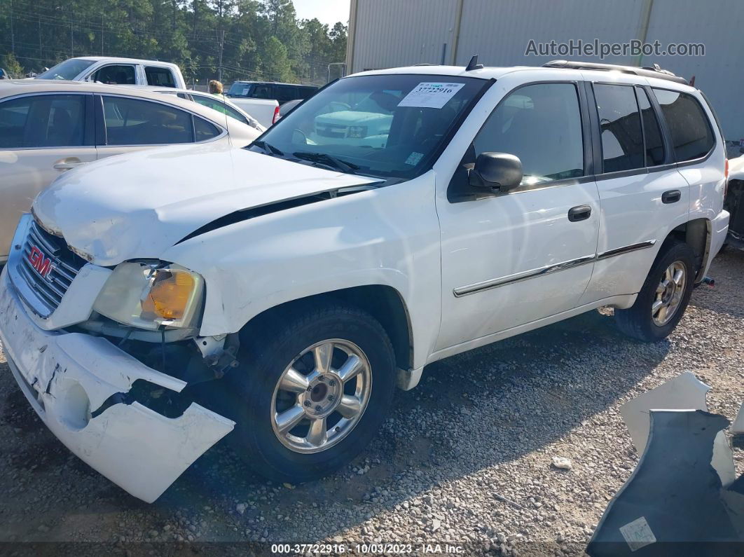 2008 Gmc Envoy Sle2 White vin: 1GKDS13S282195554