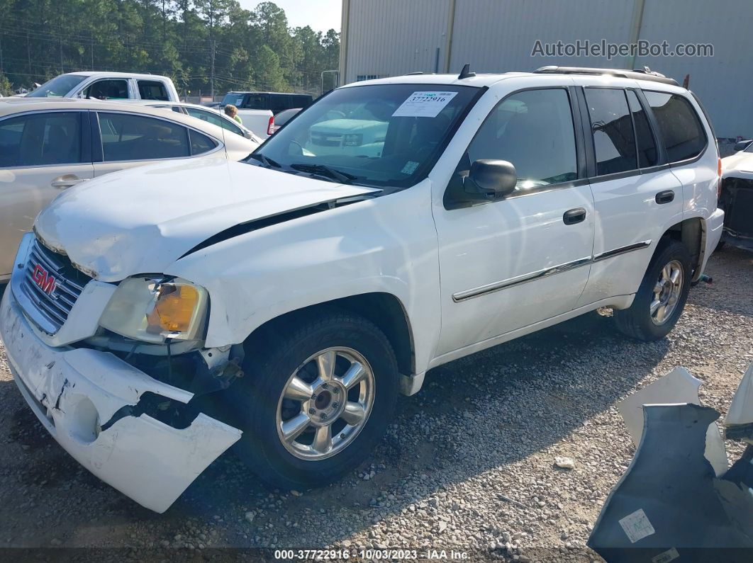 2008 Gmc Envoy Sle2 White vin: 1GKDS13S282195554