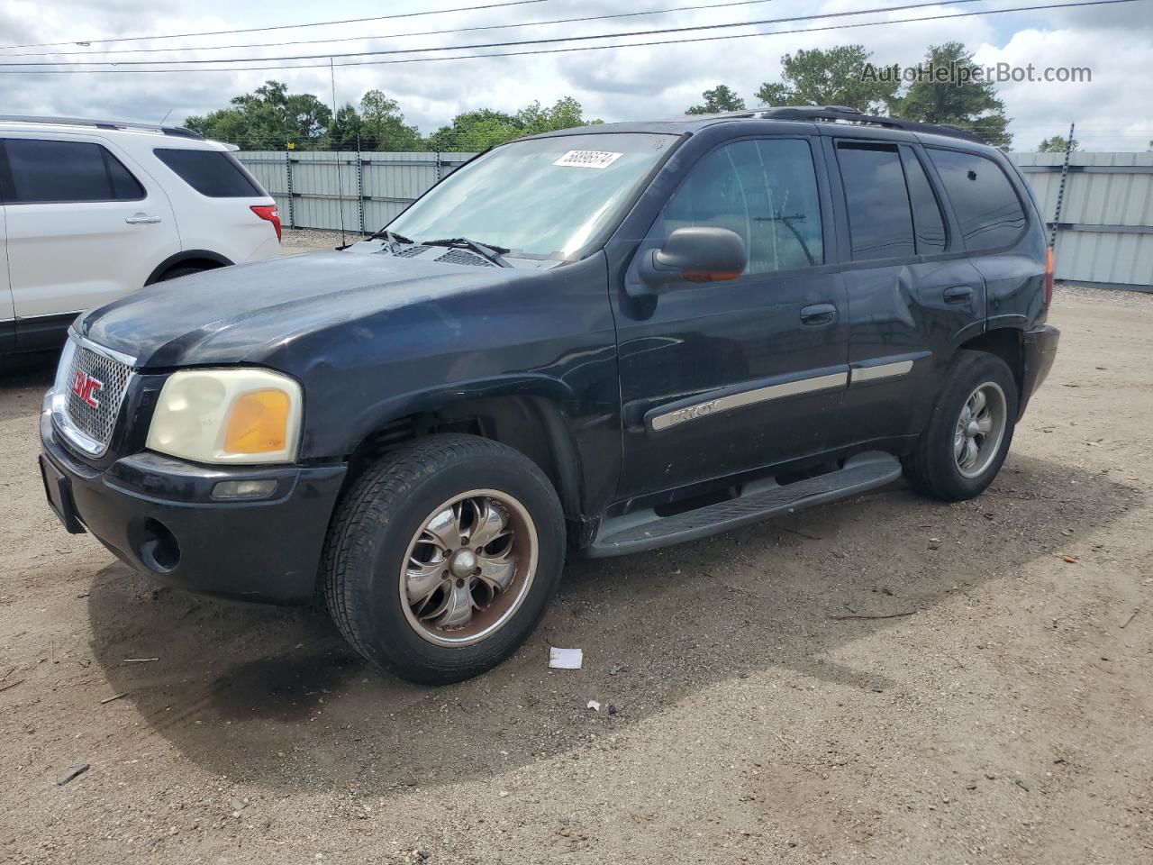 2003 Gmc Envoy  Черный vin: 1GKDS13S332131855