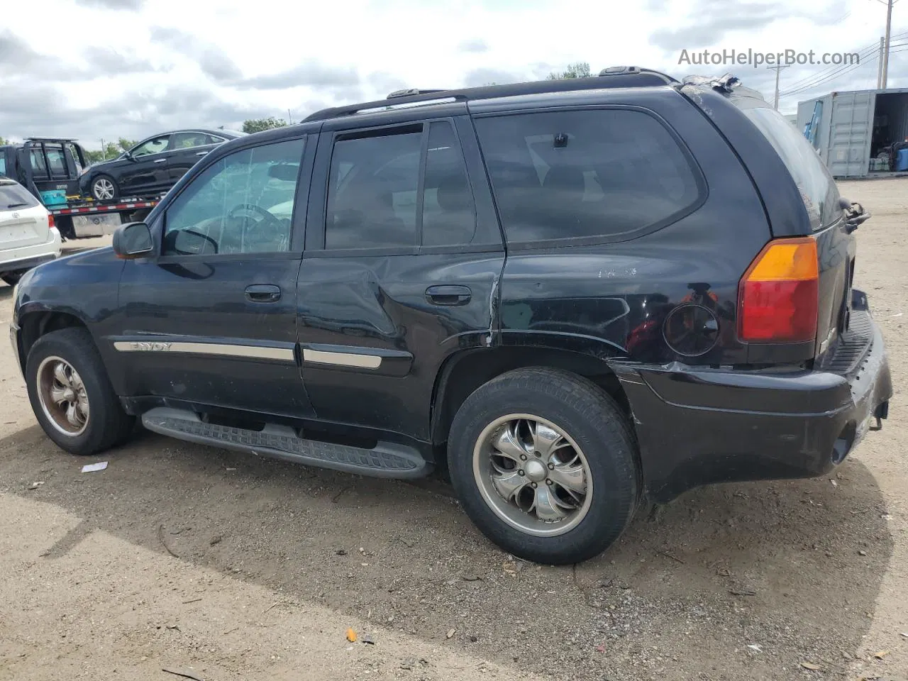 2003 Gmc Envoy  Черный vin: 1GKDS13S332131855