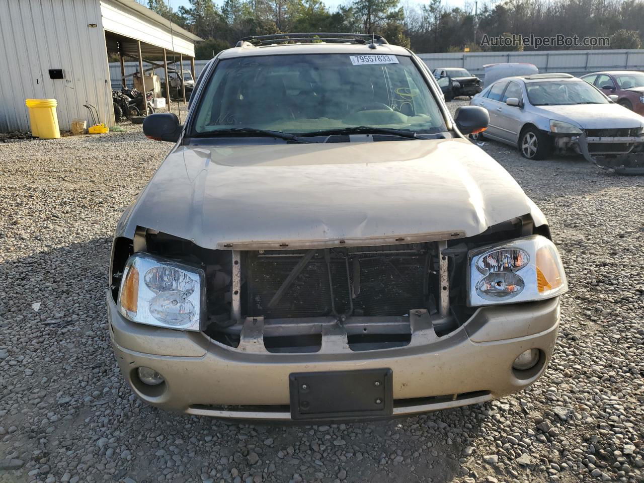 2004 Gmc Envoy  Tan vin: 1GKDS13S342141836