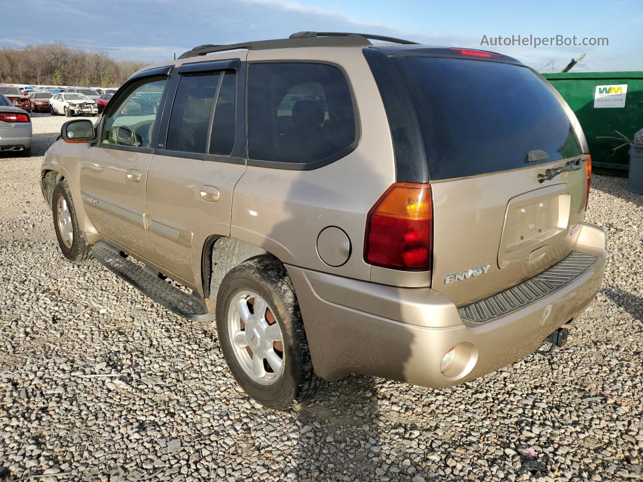 2004 Gmc Envoy  Tan vin: 1GKDS13S342141836