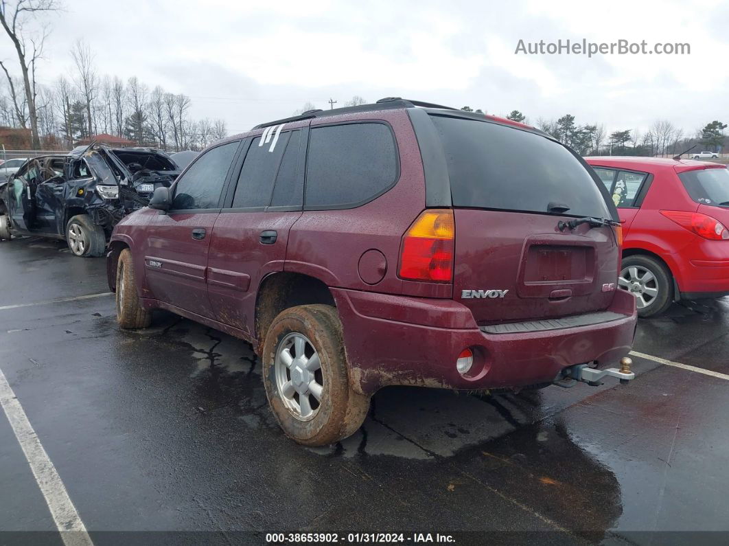 2004 Gmc Envoy   Red vin: 1GKDS13S342309328