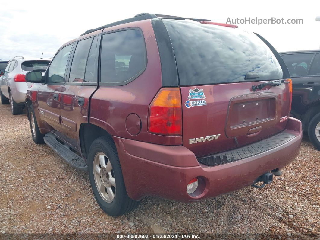 2004 Gmc Envoy Sle Burgundy vin: 1GKDS13S342364748