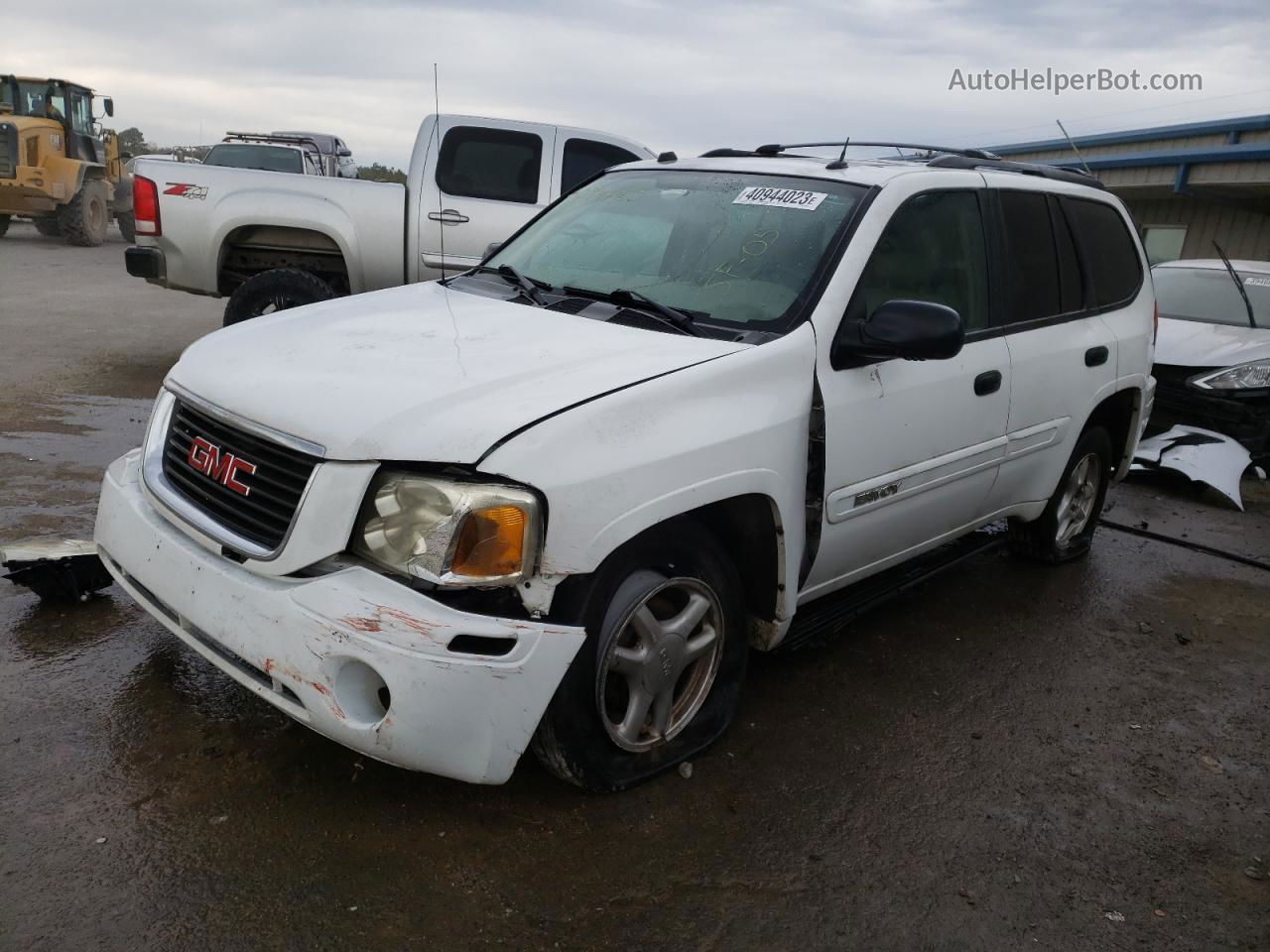 2005 Gmc Envoy  White vin: 1GKDS13S352329564