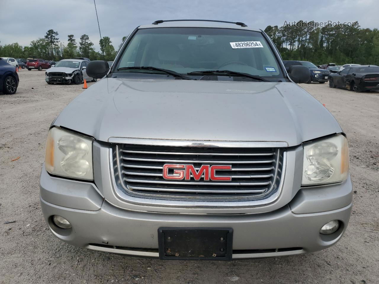 2008 Gmc Envoy  Silver vin: 1GKDS13S382194414