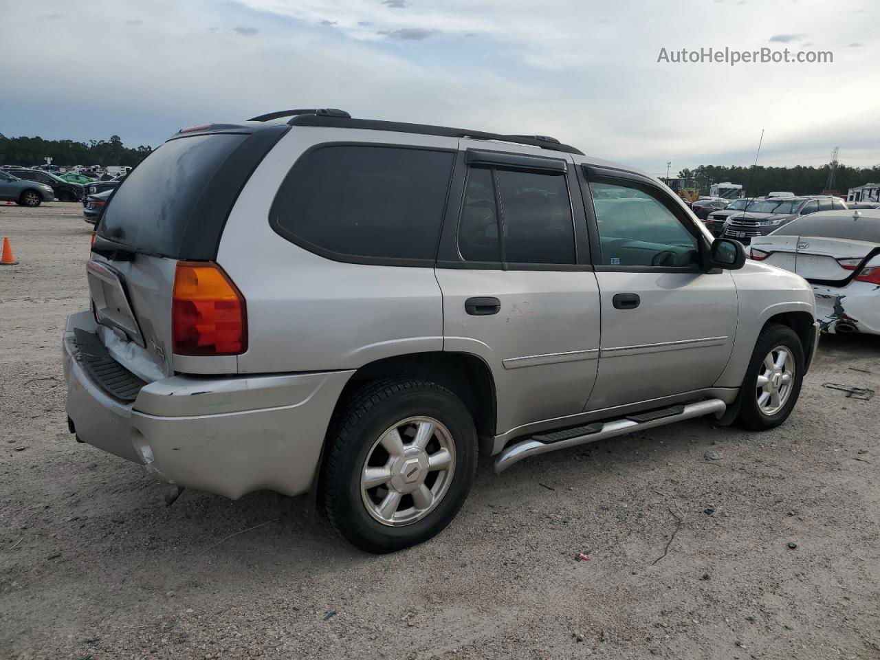 2008 Gmc Envoy  Silver vin: 1GKDS13S382194414