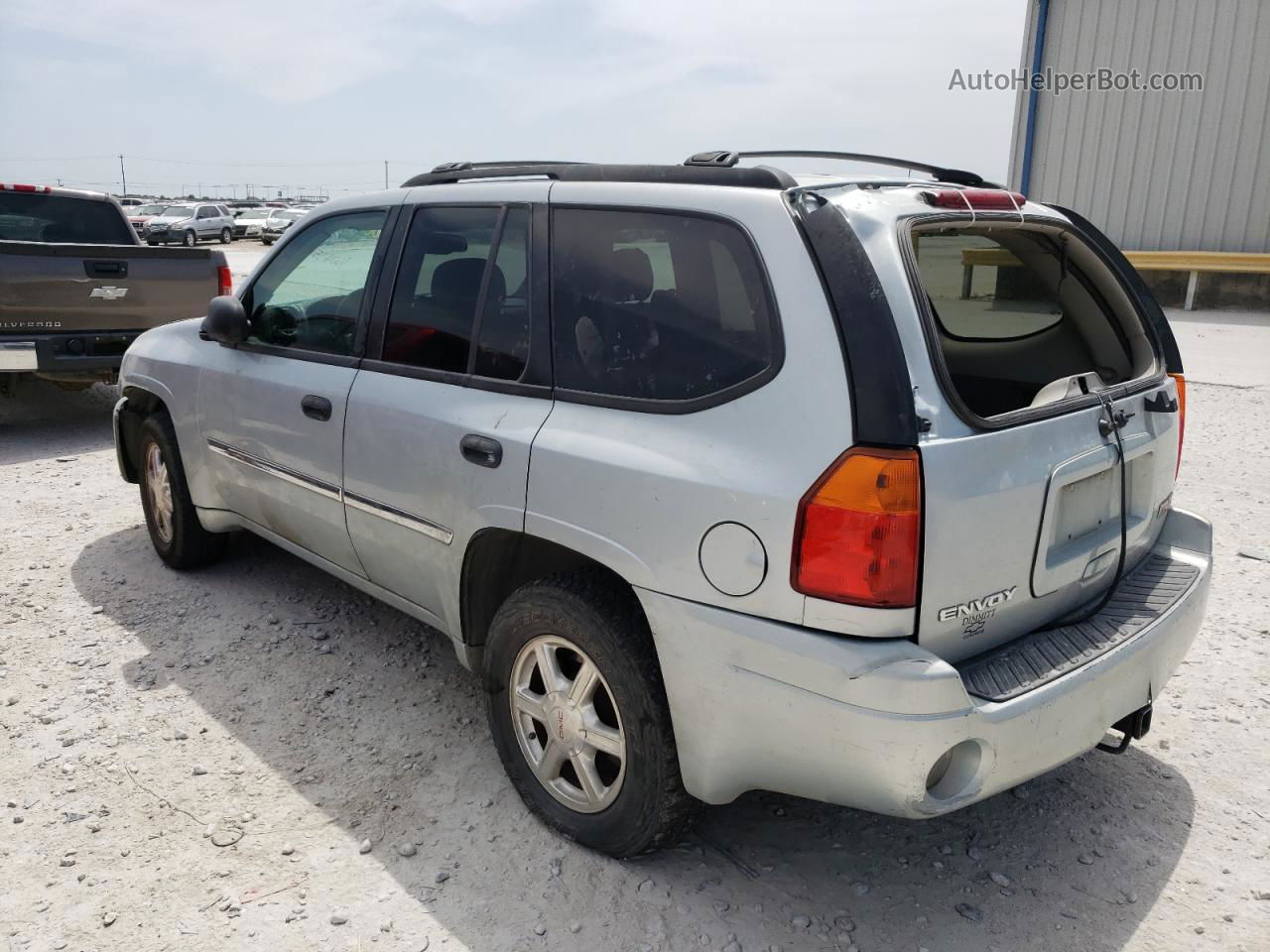 2008 Gmc Envoy  Silver vin: 1GKDS13S382220767