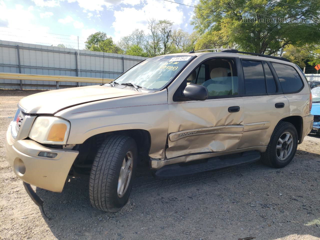 2004 Gmc Envoy  Tan vin: 1GKDS13S442146625