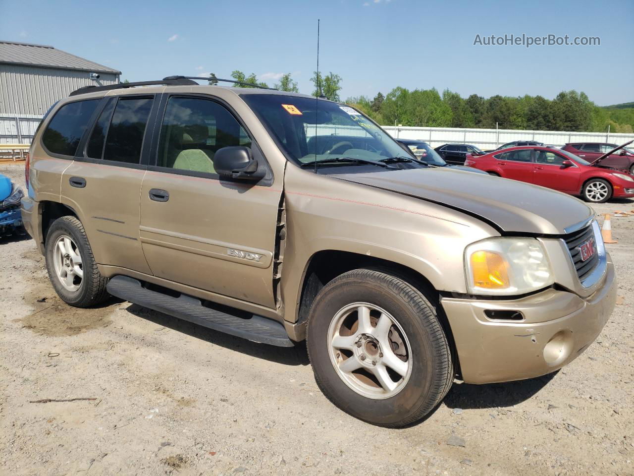 2004 Gmc Envoy  Желто-коричневый vin: 1GKDS13S442146625