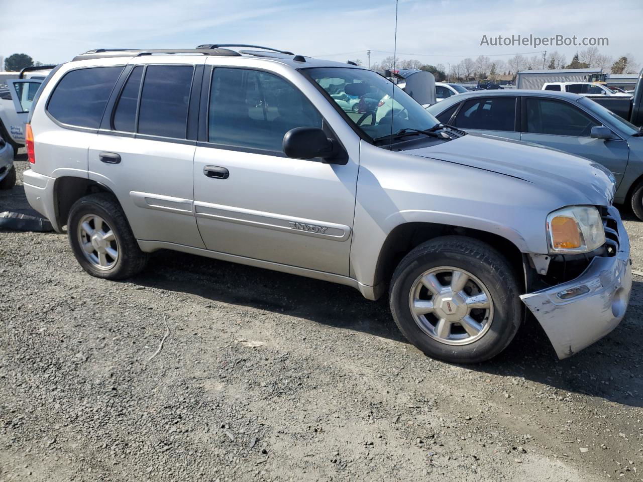 2005 Gmc Envoy  Silver vin: 1GKDS13S452389188