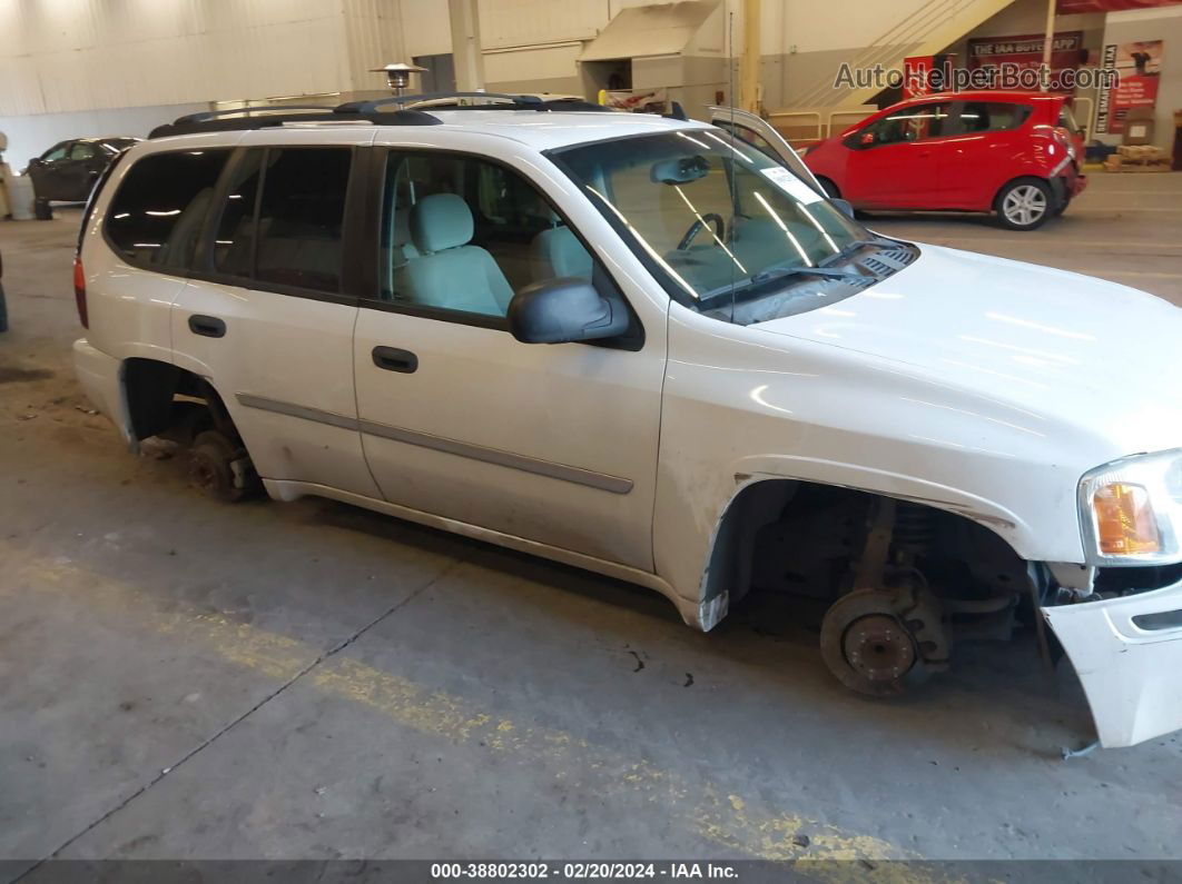 2007 Gmc Envoy Sle White vin: 1GKDS13S472248026