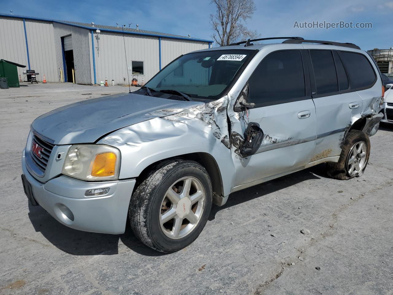 2008 Gmc Envoy  Silver vin: 1GKDS13S482129913