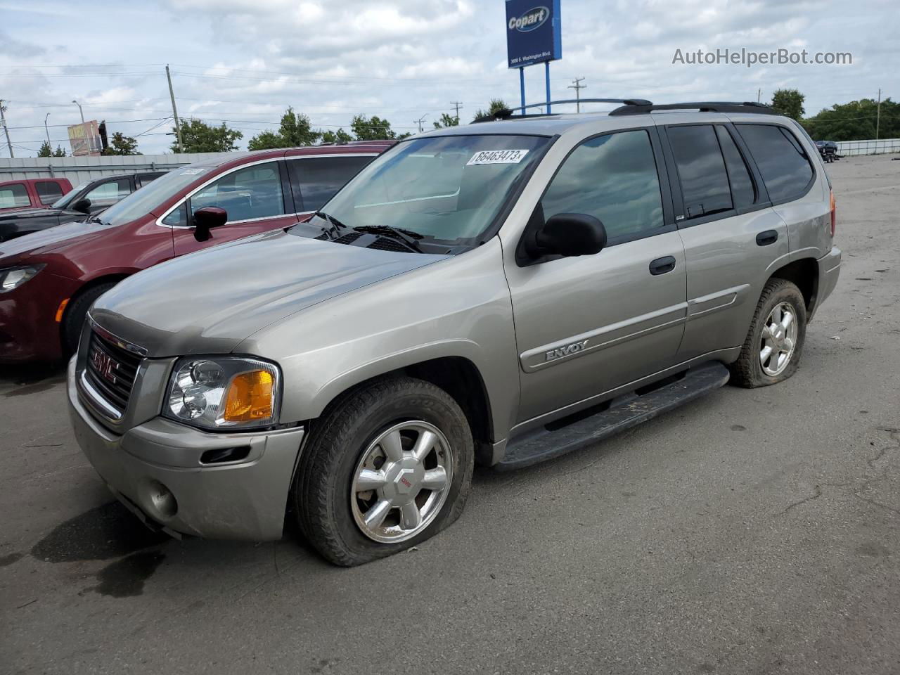 2003 Gmc Envoy  Tan vin: 1GKDS13S532391352