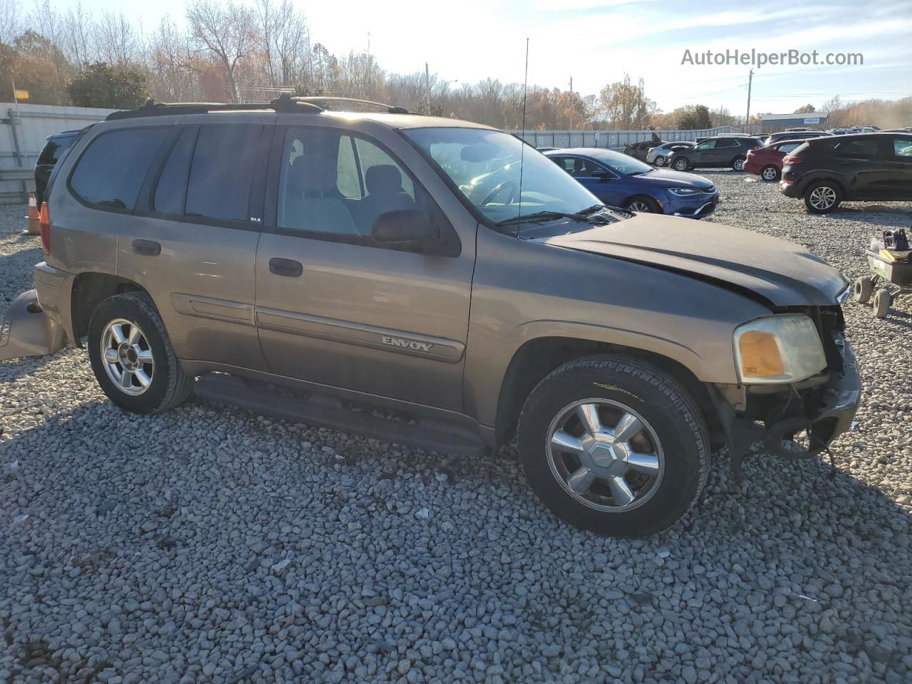 2003 Gmc Envoy  Желто-коричневый vin: 1GKDS13S532399256