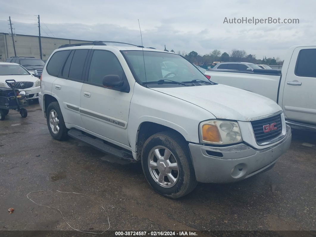 2004 Gmc Envoy Slt White vin: 1GKDS13S542297828