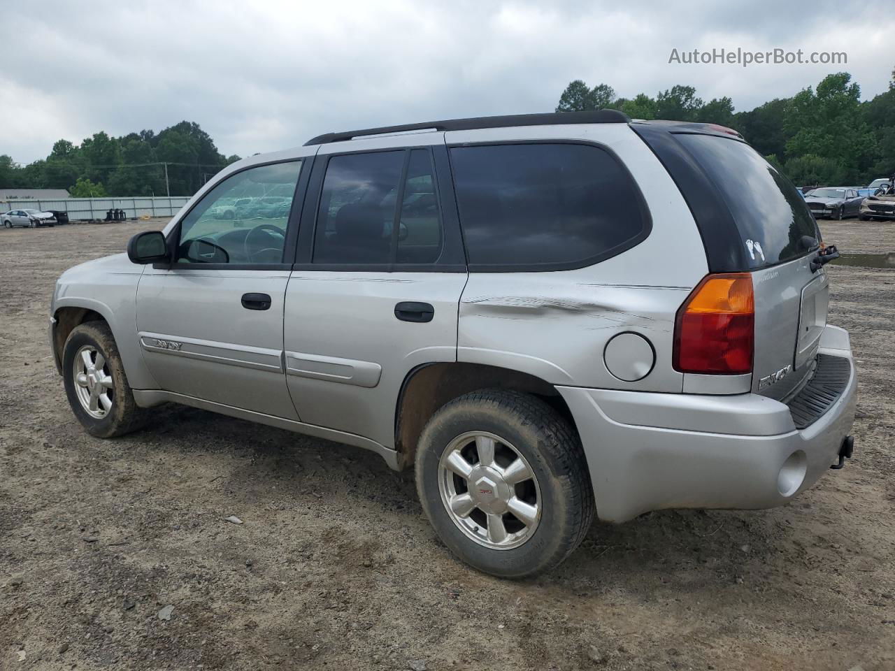 2004 Gmc Envoy  Silver vin: 1GKDS13S542375847