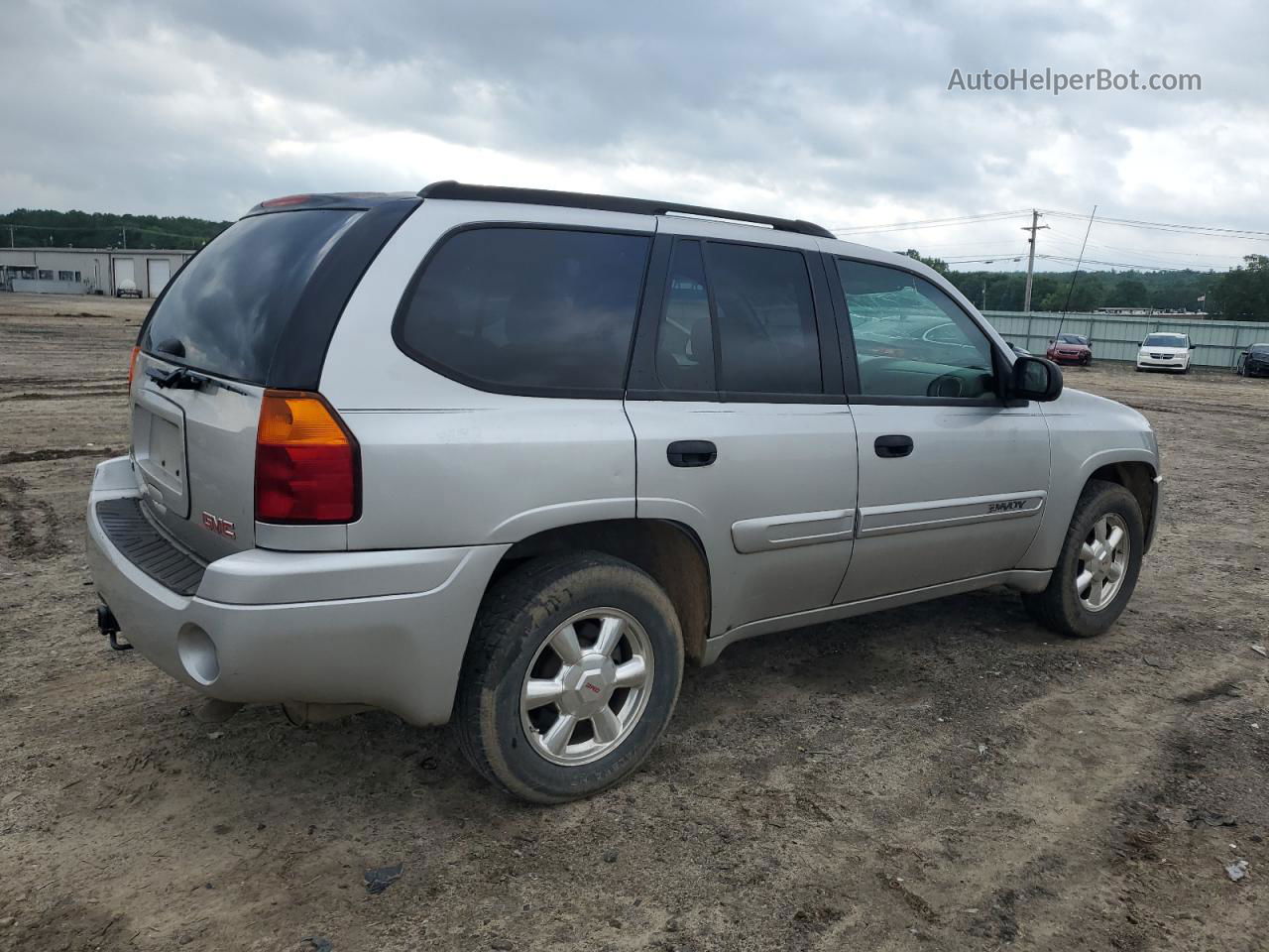 2004 Gmc Envoy  Silver vin: 1GKDS13S542375847