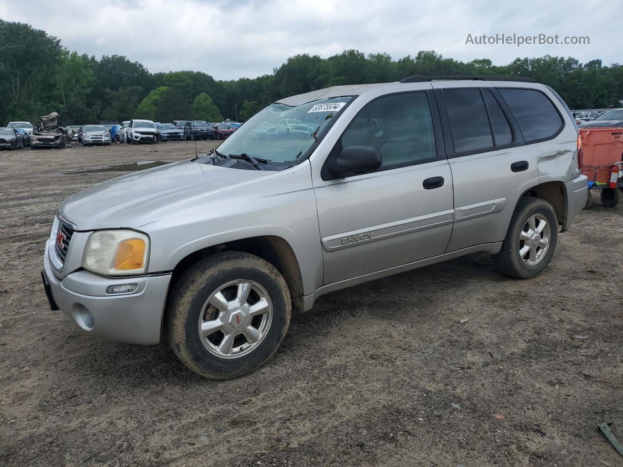 2004 Gmc Envoy  Silver vin: 1GKDS13S542375847