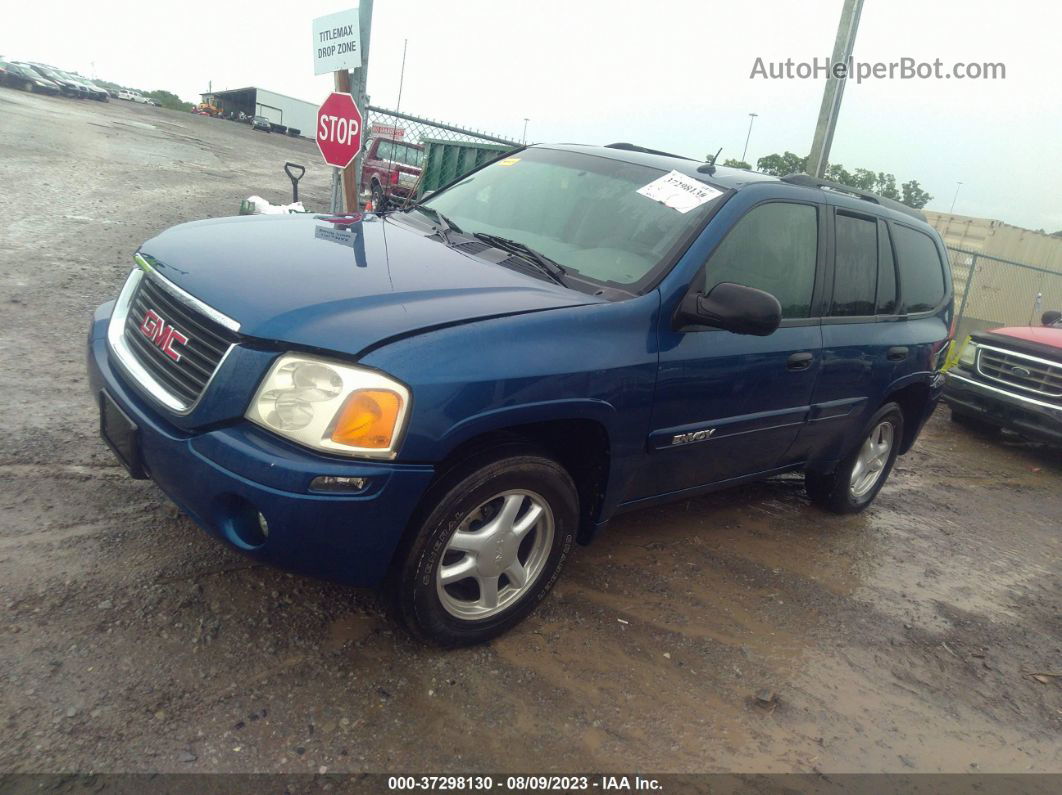 2005 Gmc Envoy Sle Blue vin: 1GKDS13S552333728