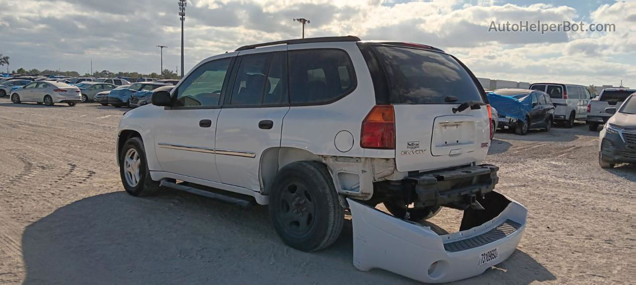 2007 Gmc Envoy  White vin: 1GKDS13S572107501